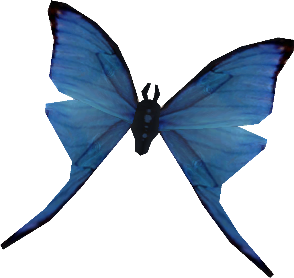 Vibrant_ Blue_ Butterfly_ Transparent_ Background.png PNG