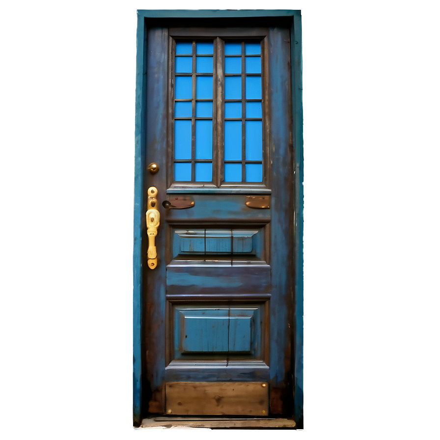 Vibrant Blue Door Png Yfw64 PNG