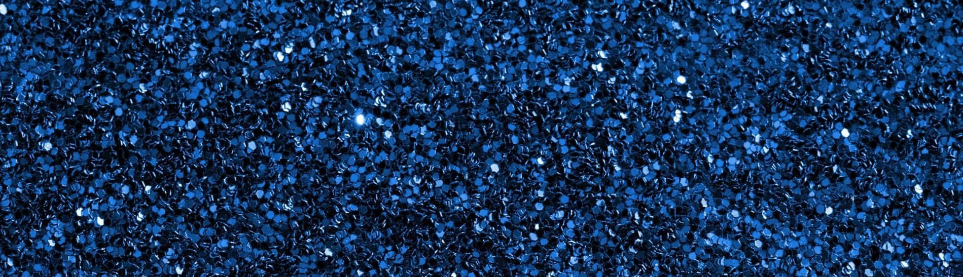 Vibrant Blue Glitter Background