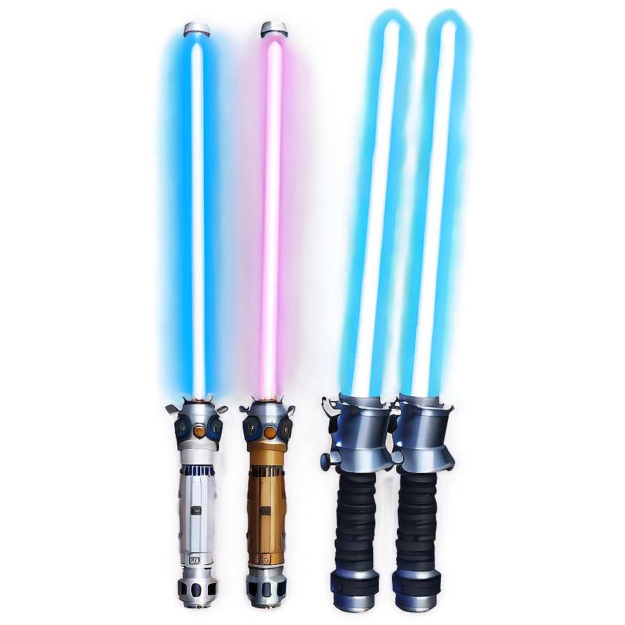 Download Vibrant Blue Jedi Lightsaber Png 06262024