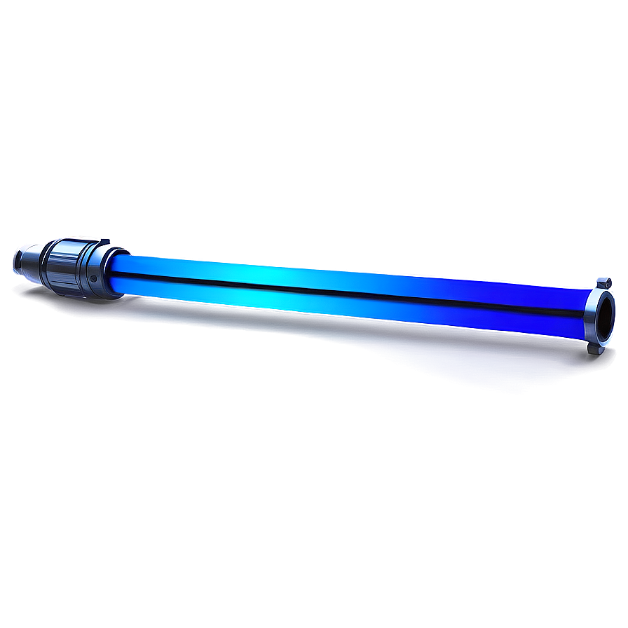 Vibrant Blue Jedi Lightsaber Png 06262024 PNG