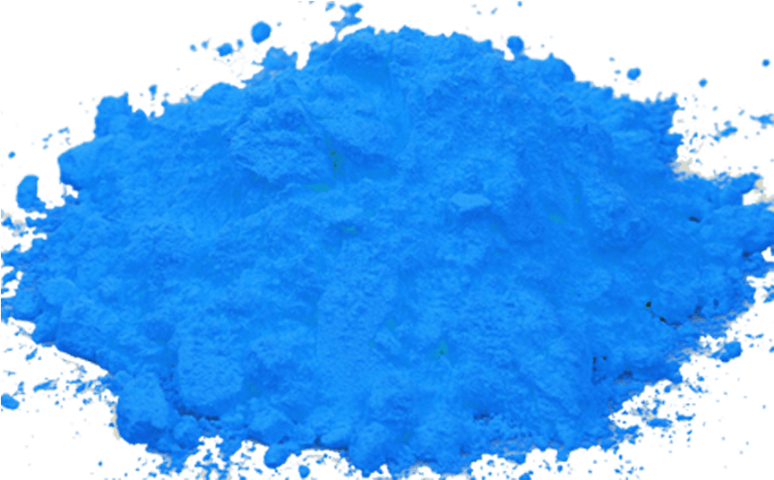 Vibrant Blue Smoke Texture PNG