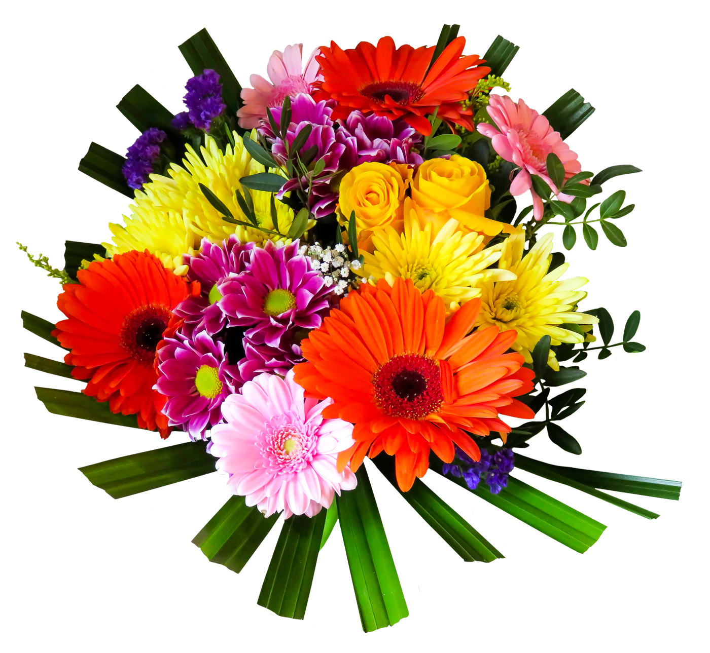 Vibrant_ Bouquet_of_ Flowers.png PNG