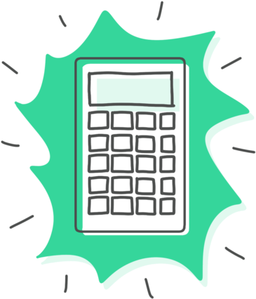 Vibrant Calculator Icon PNG