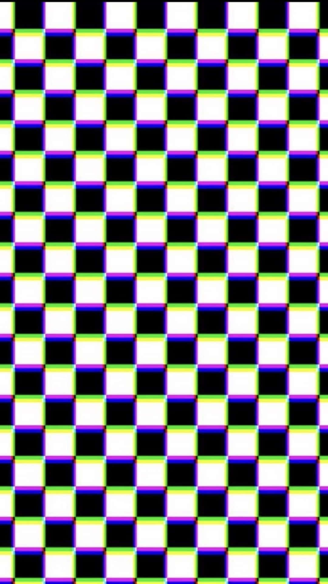Vibrant Checkered Pattern Wallpaper