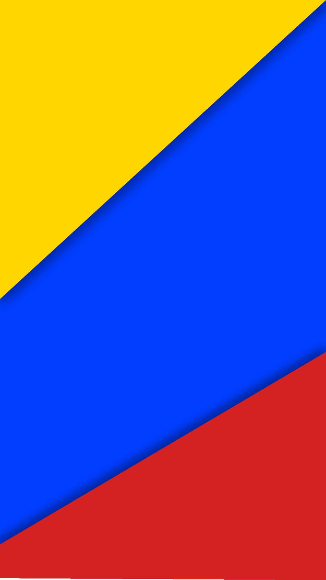 Vibrante Bandiera Della Colombia Sfondo