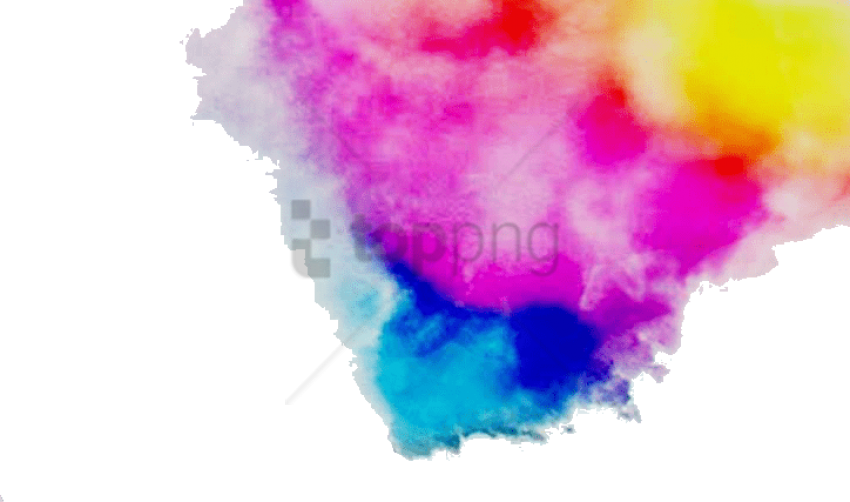 Vibrant Color Explosion PNG