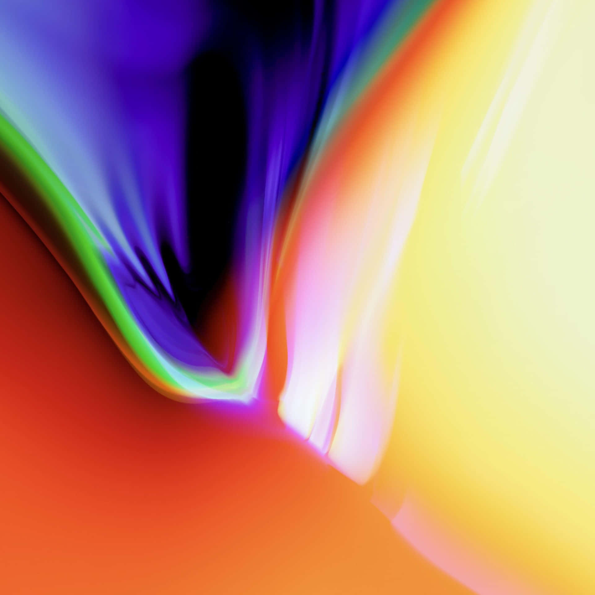 Vibrant Color Spectrum Abstract Wallpaper