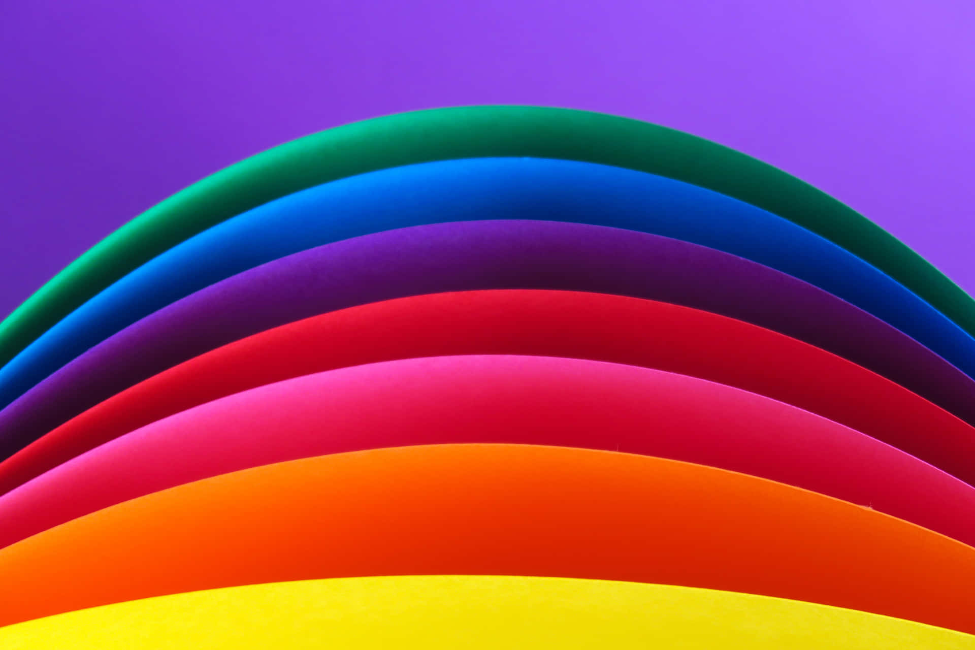 Vibrant Color Spectrum Arch Wallpaper