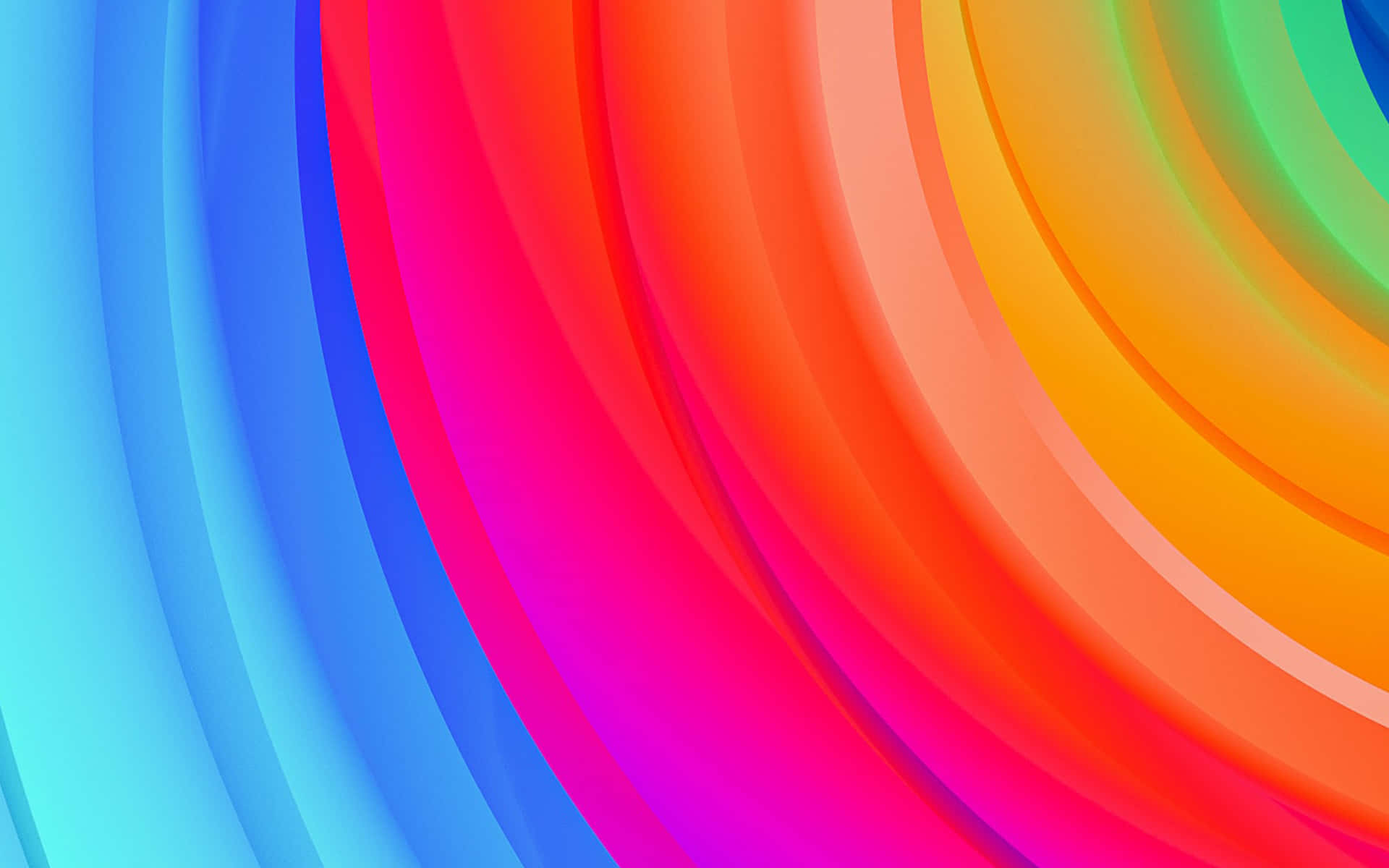 Vibrant Color Waves Background Wallpaper