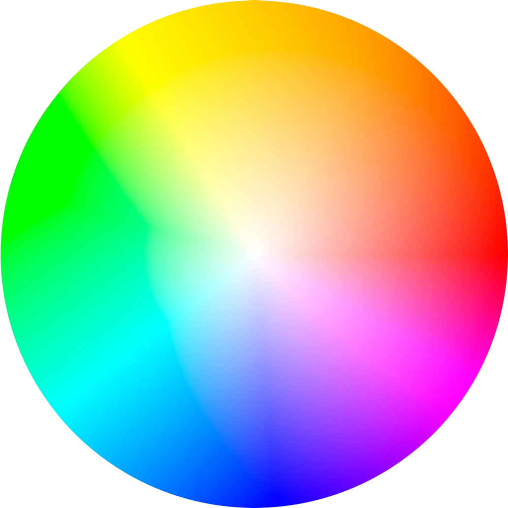 Download Vibrant Color Wheel Gradient.png | Wallpapers.com