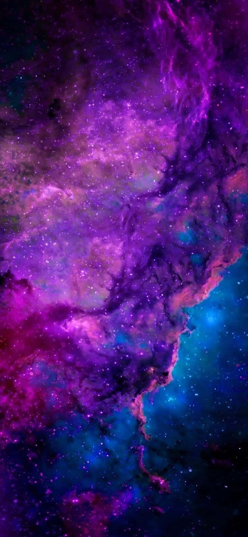 Vibrant Cosmic Clouds Wallpaper