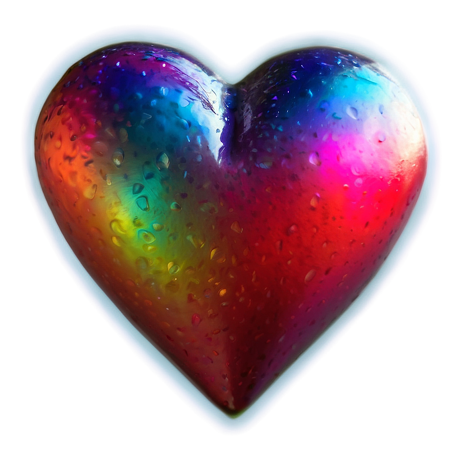 Vibrant Cute Heart Png Jvg PNG