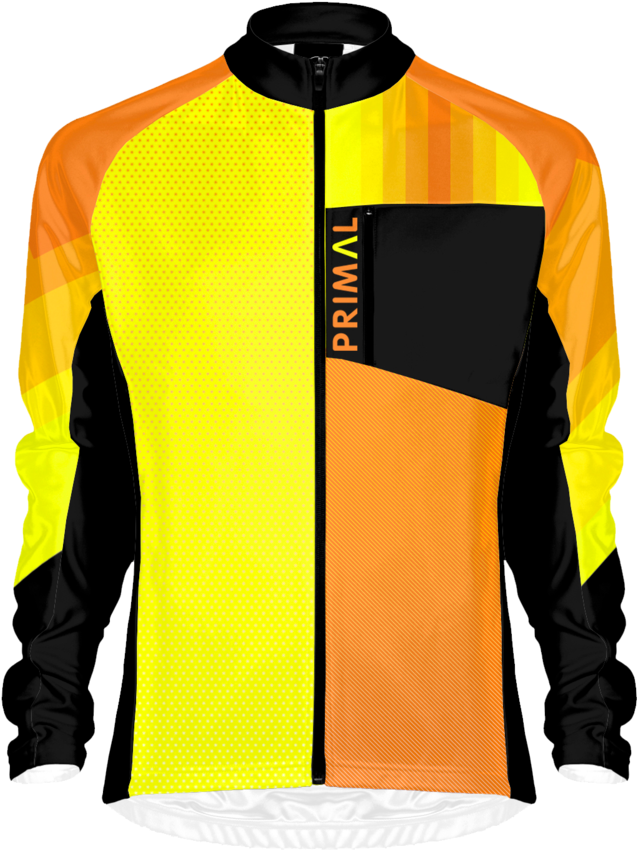 Vibrant Cycling Jacket Mens Wear PNG