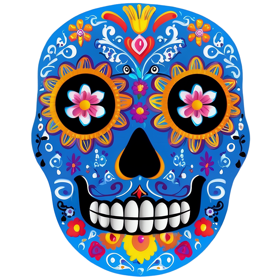 Vibrant Dia De Los Muertos Costumes Png Wxo89 PNG