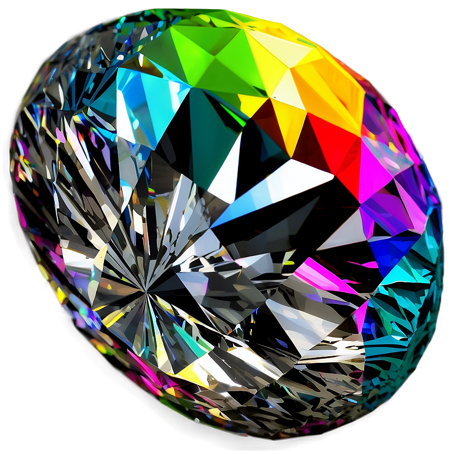 Vibrant Diamond Reflection Png Ofg PNG