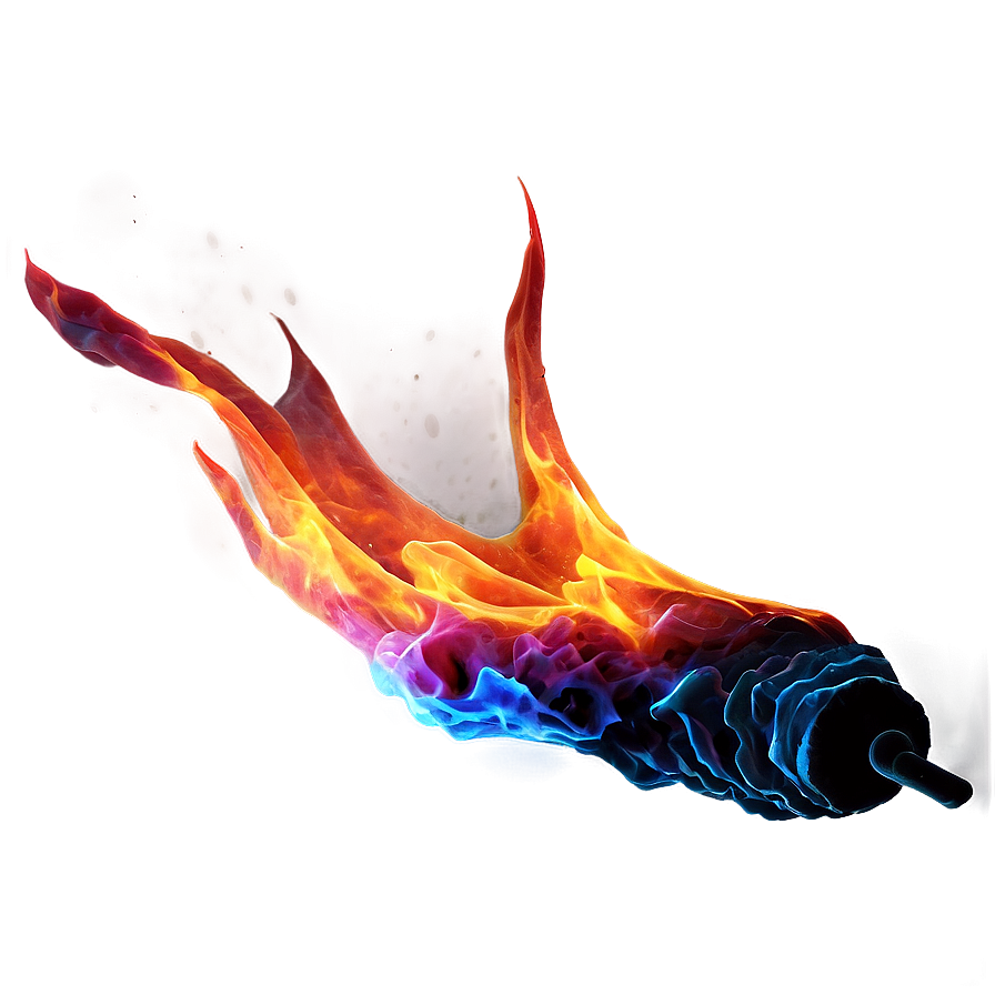 Vibrant Fire Effect Png 06122024 PNG