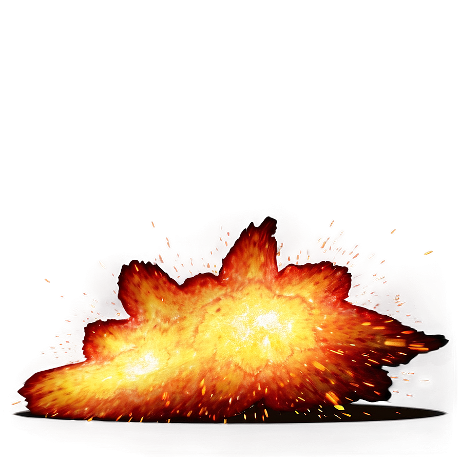 Vibrant Fire Explosion Png Iut PNG