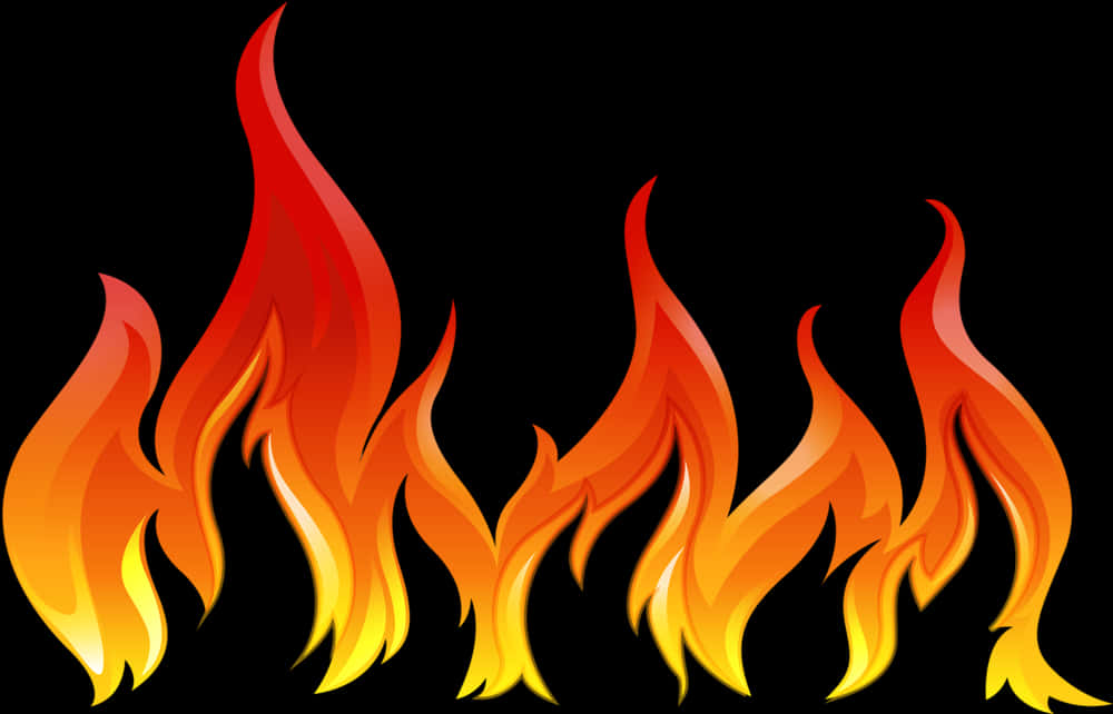 Vibrant_ Flame_ Graphic PNG