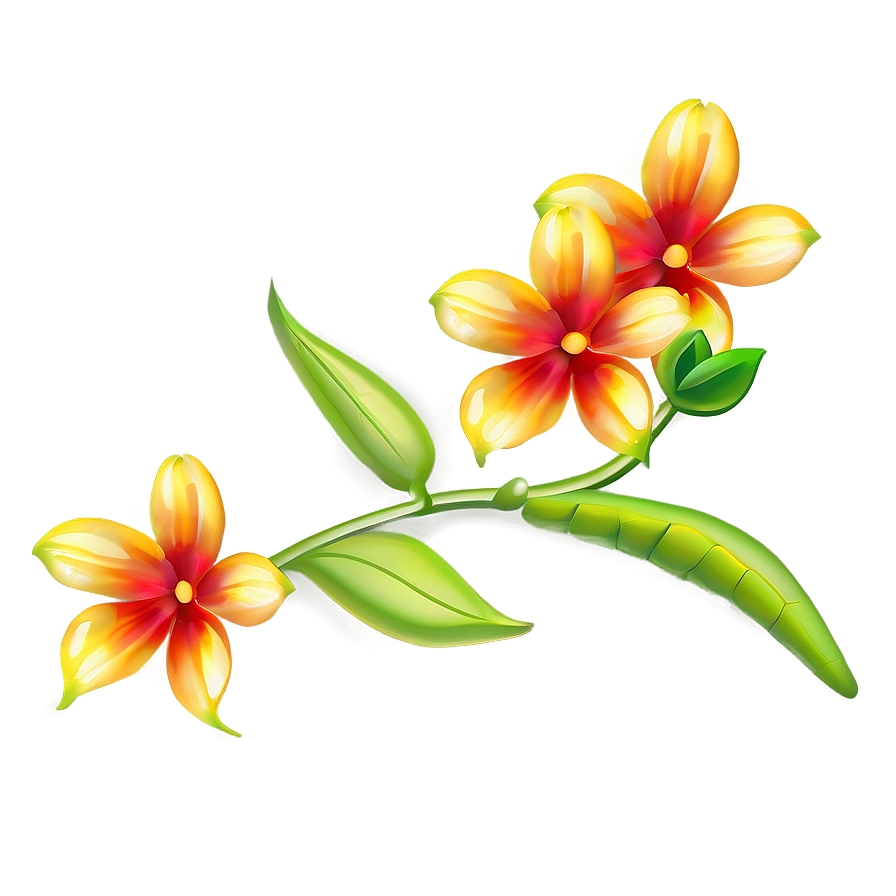 Vibrant Flower Stem Png Hfr59 PNG