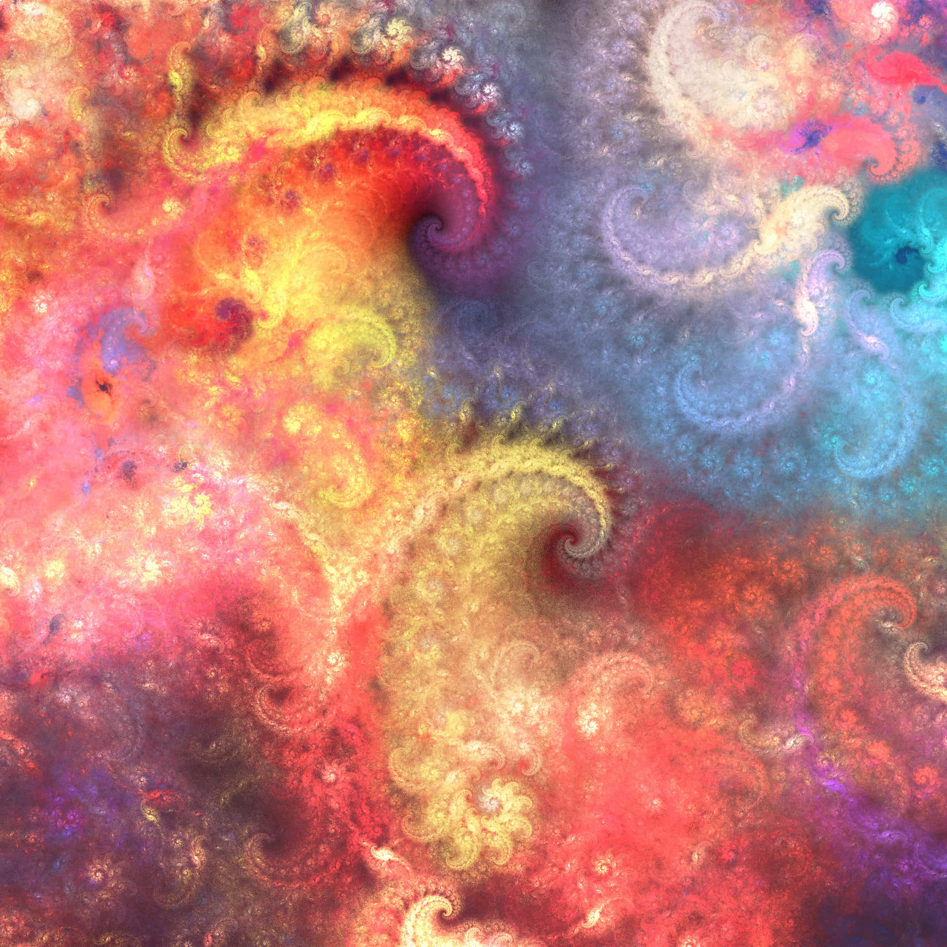 Vibrant_ Fractal_ Explosion Wallpaper