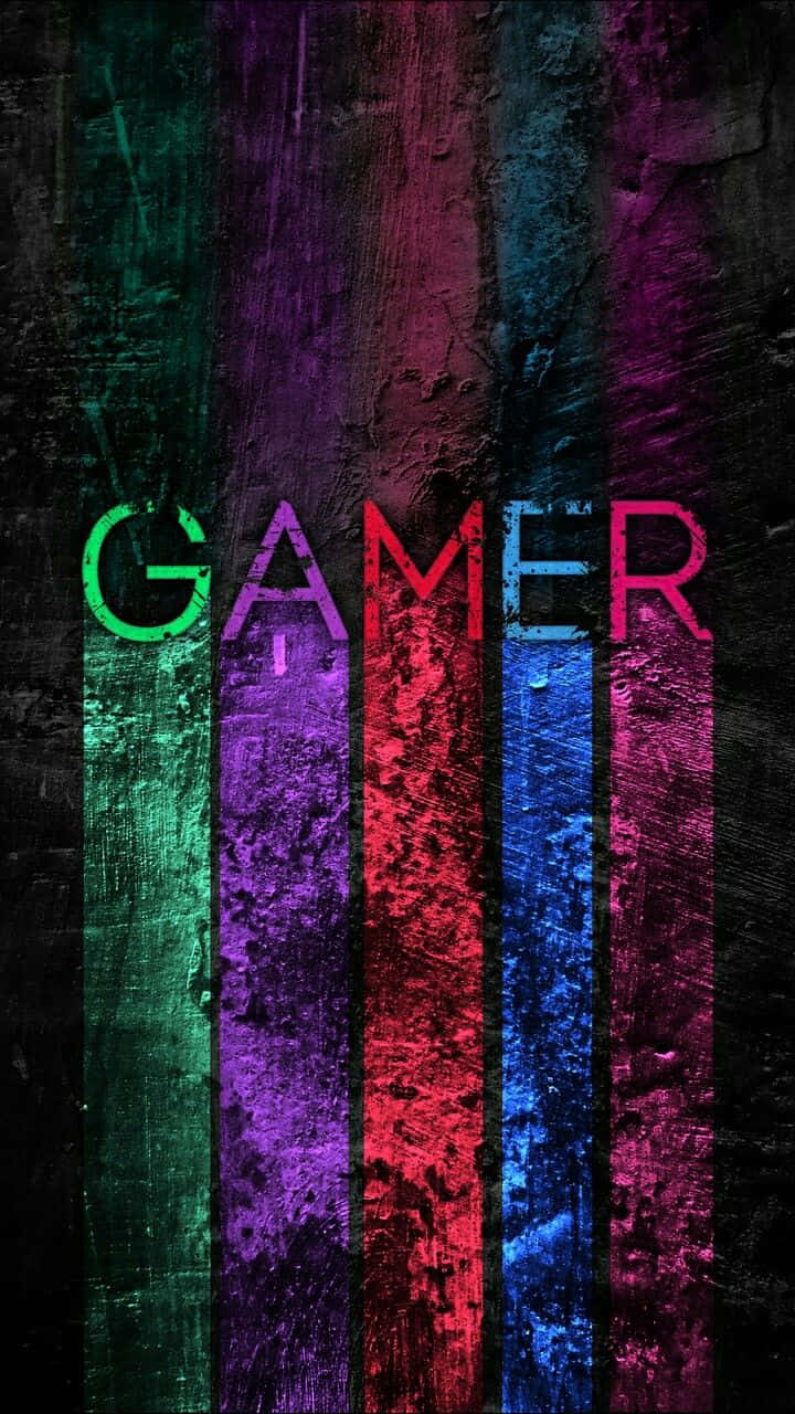 Vibrante Gamer Wallpaper Achtergrond