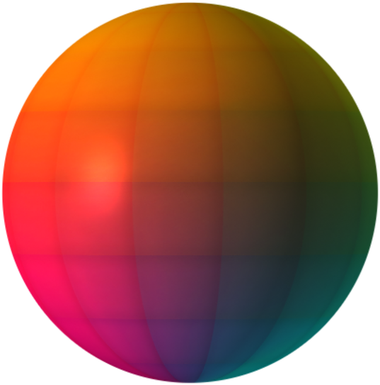 Vibrant Gradient Sphere.png PNG