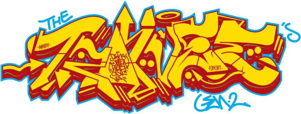 Vibrant Graffiti Artwork PNG