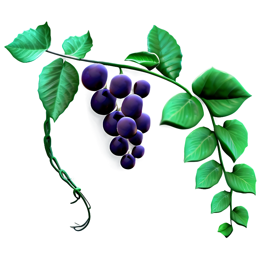 Download Vibrant Grapevine Illustration | Wallpapers.com