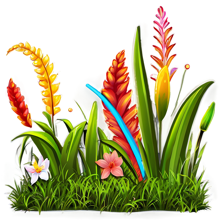 Vibrant Grass Clipart Png Sqj72 PNG
