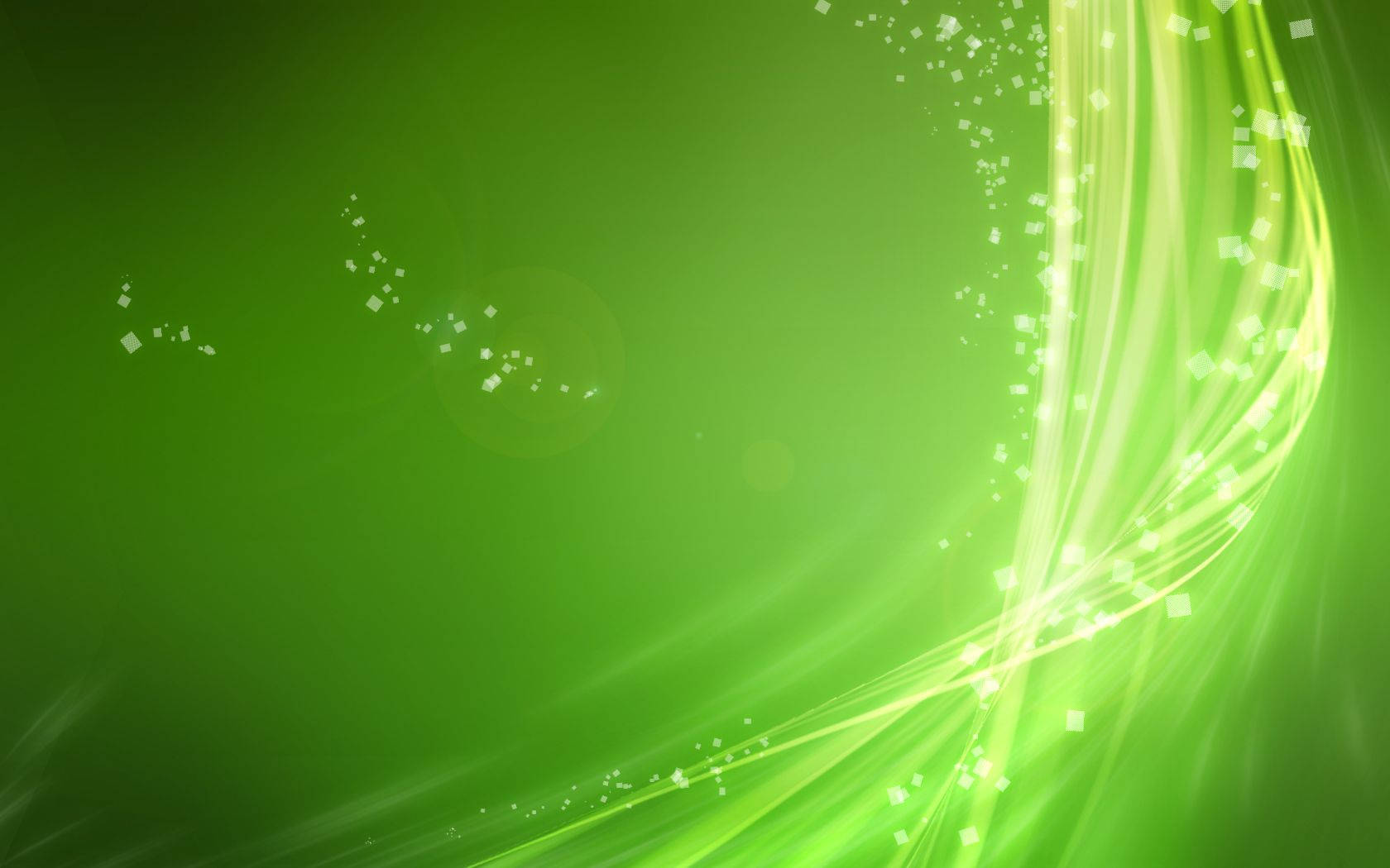 Vibrant Green Abstract