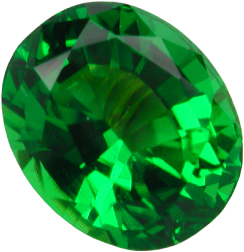 Vibrant Green Gemstone Facet Cut PNG