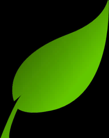 Vibrant Green Leaf Clipart PNG