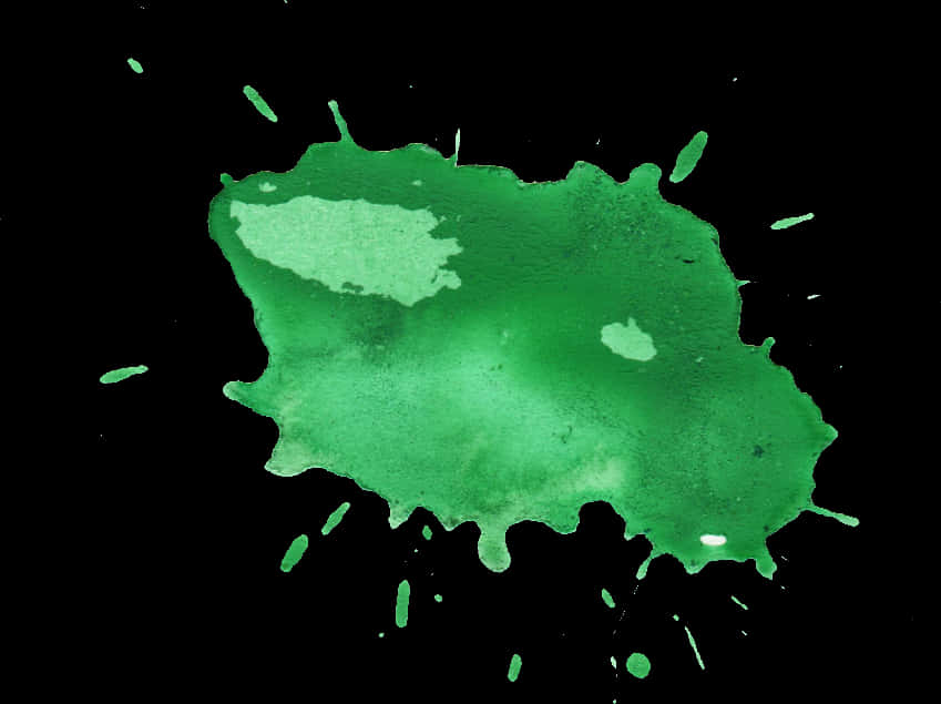 Download Vibrant Green Paint Splash | Wallpapers.com