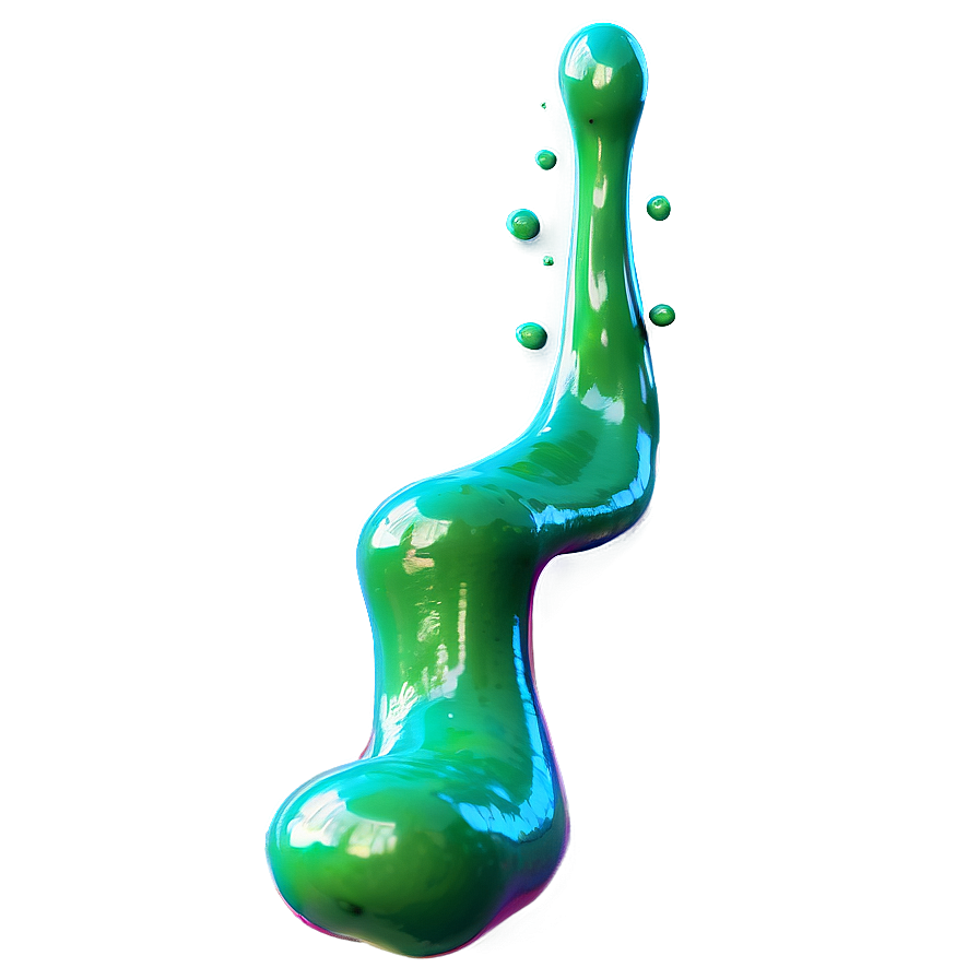 Vibrant Green Slime Png Ccr18 PNG
