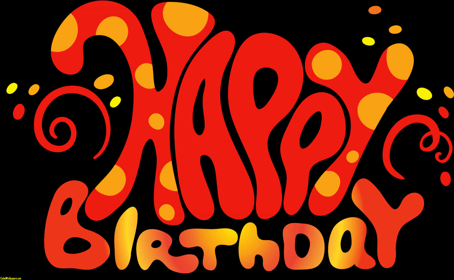 Vibrant_ Happy_ Birthday_ Greeting PNG