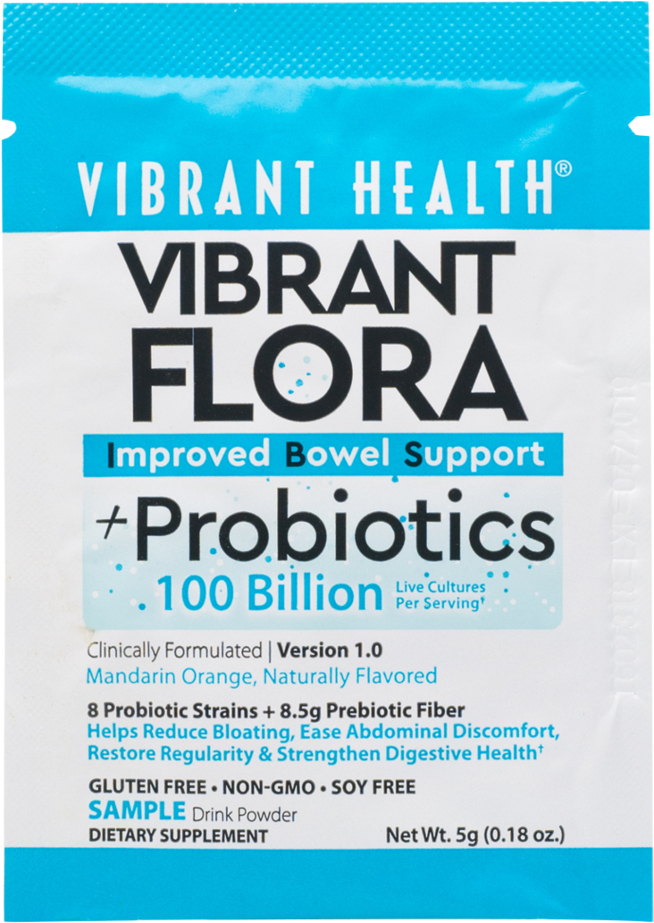 Vibrant Health Vibrant Flora Probiotics Packet PNG