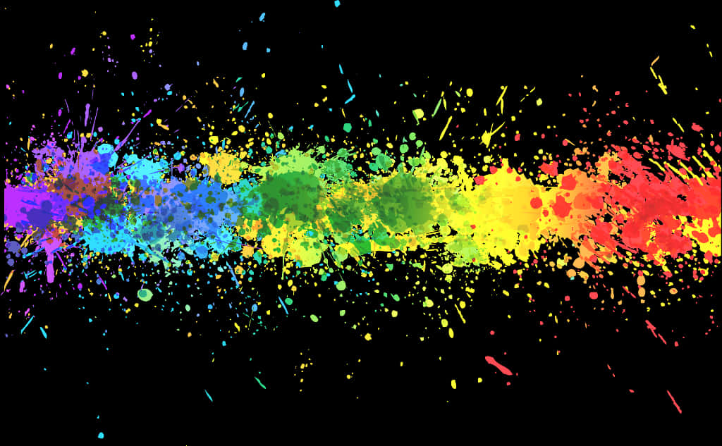 Vibrant Holi Color Explosion PNG