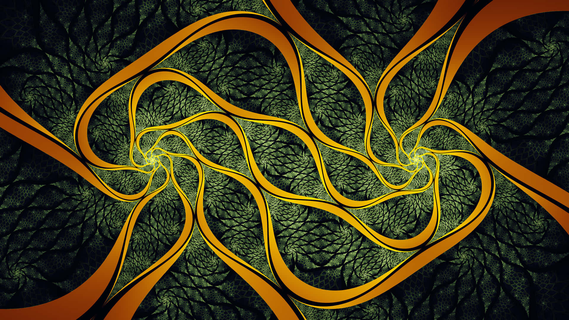 Vibrant Hypnotic Infusion Wallpaper