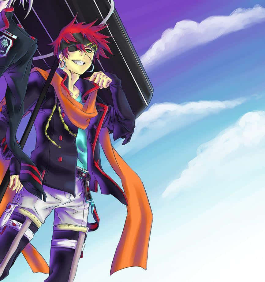 Vibrant Image Of Lavi From D. Gray Man Anime Series Wallpaper