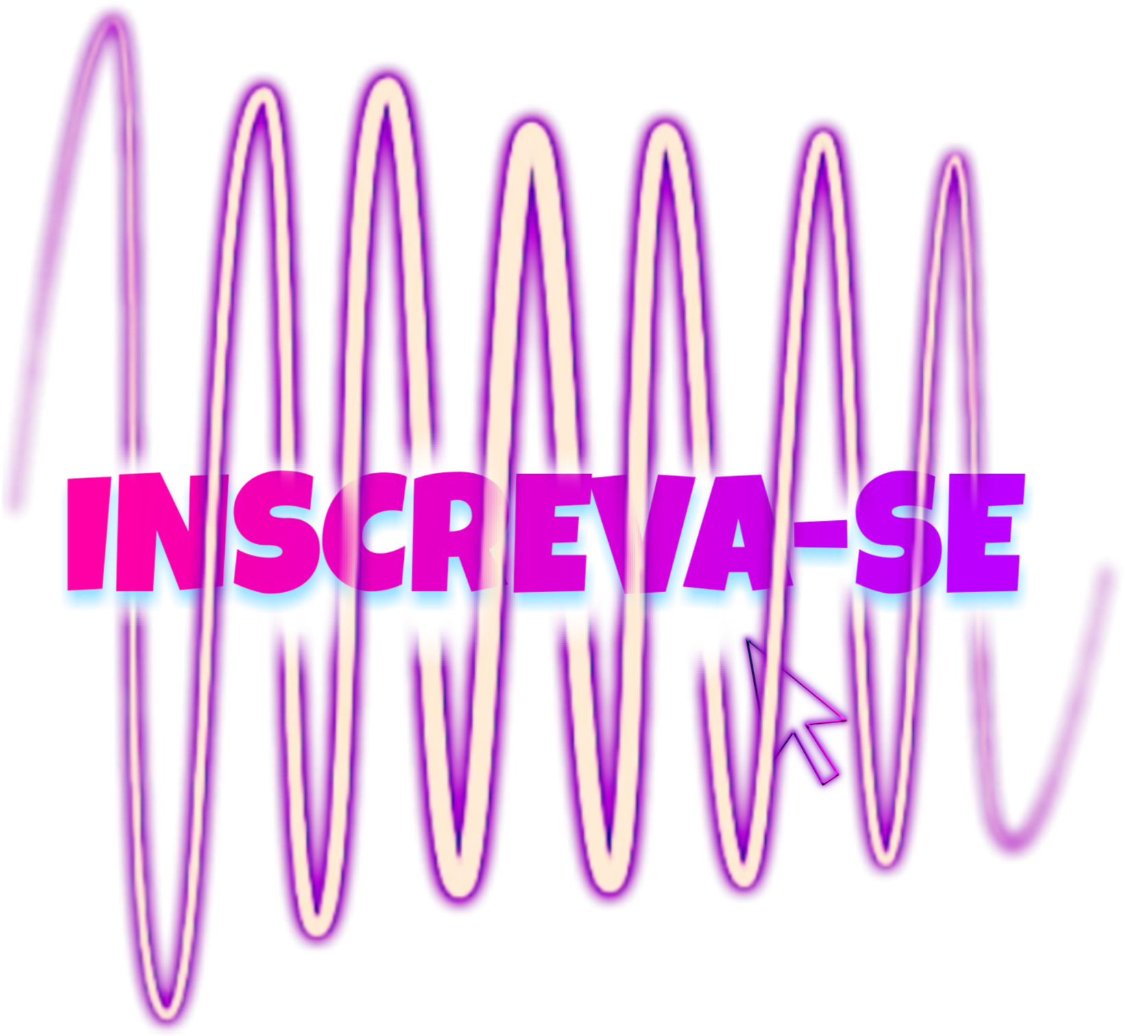 Vibrant Inscrição Graphic PNG