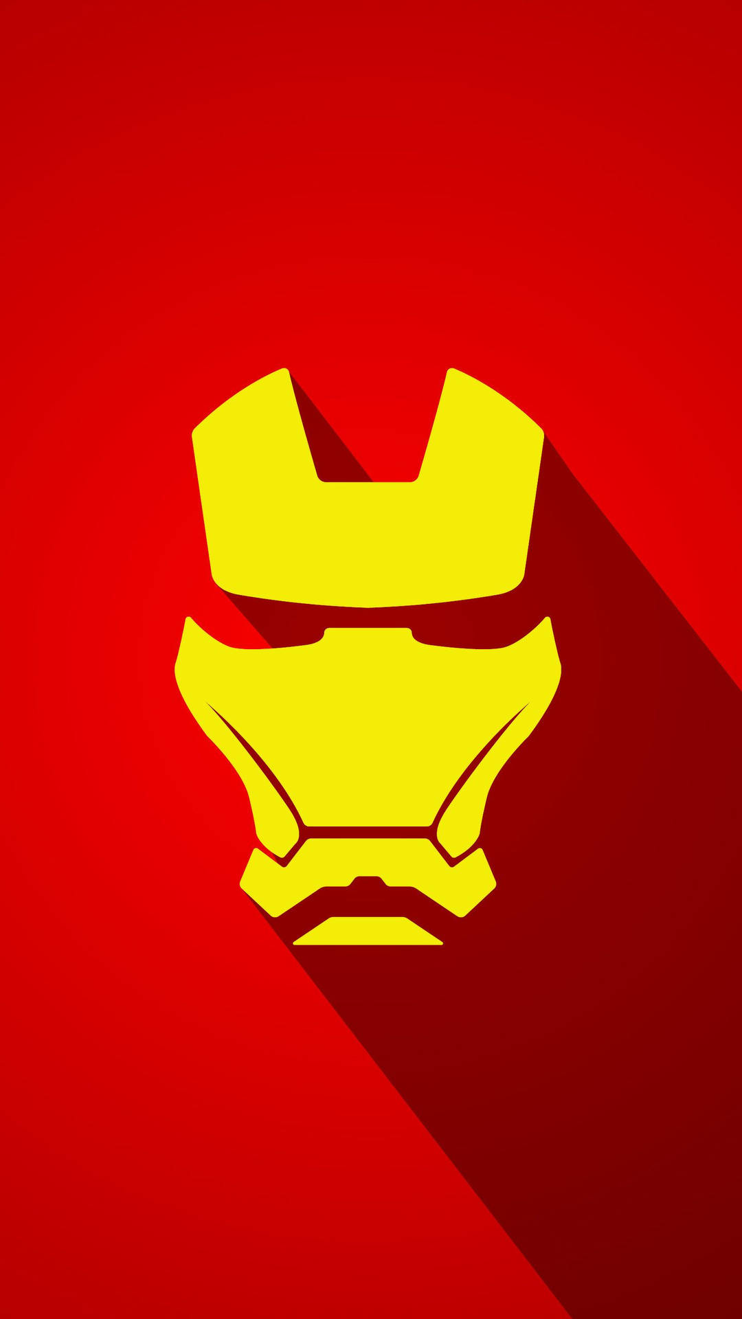 Vibrant Iron Man Logo Wallpaper