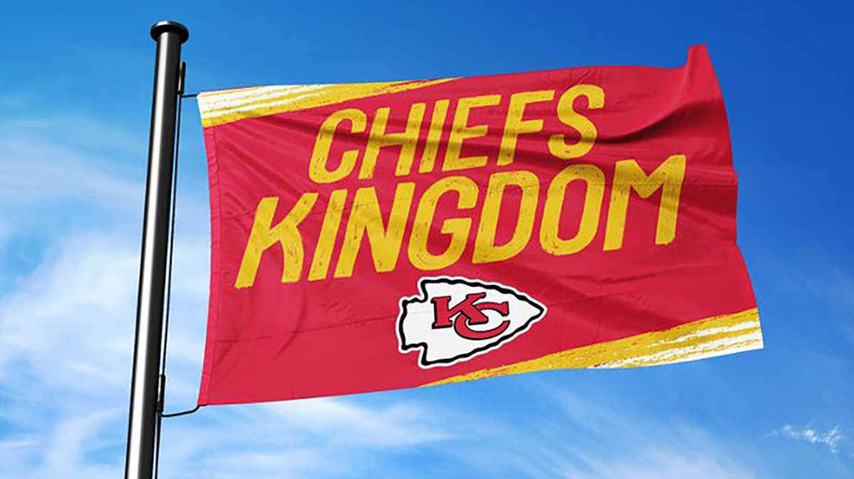 Vibrant Kansas City Chiefs Logo Wallpaper