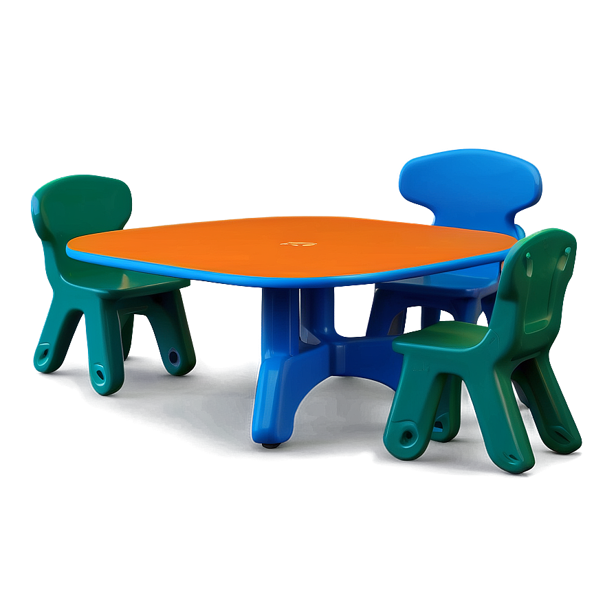 Vibrant Kids Play Table Png 05042024 PNG