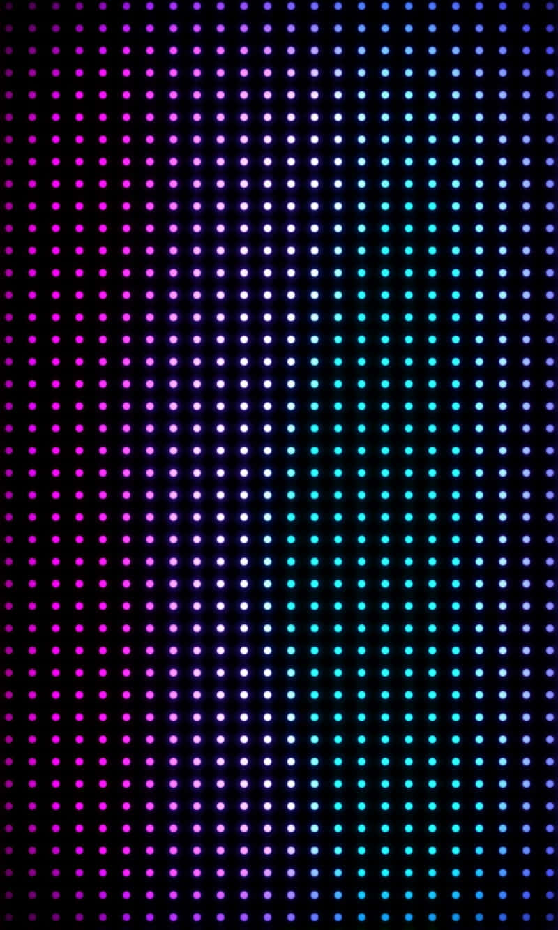 Vibrant L E D Lights Pattern Wallpaper