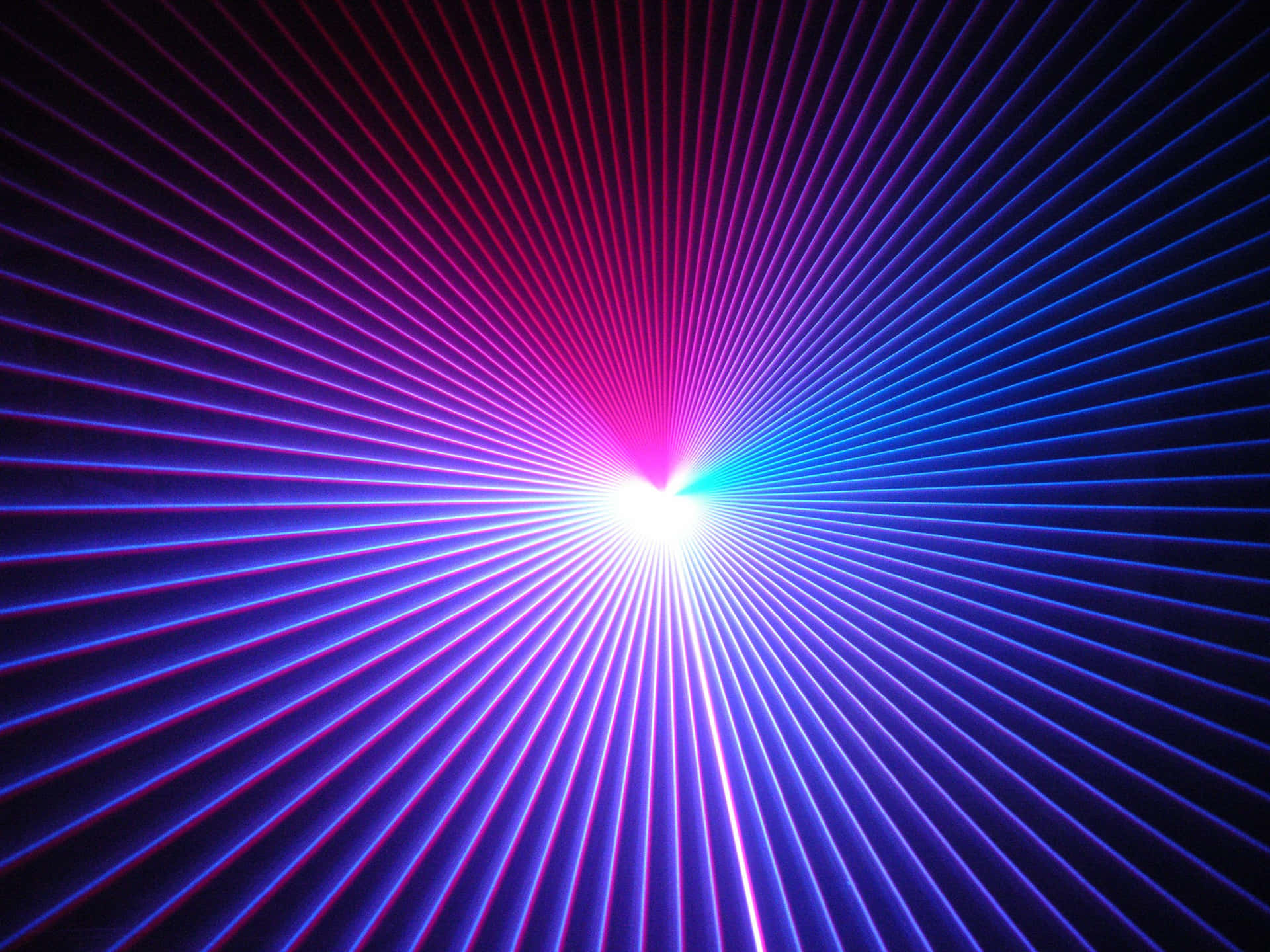 Vibrant Laser Light Display Wallpaper