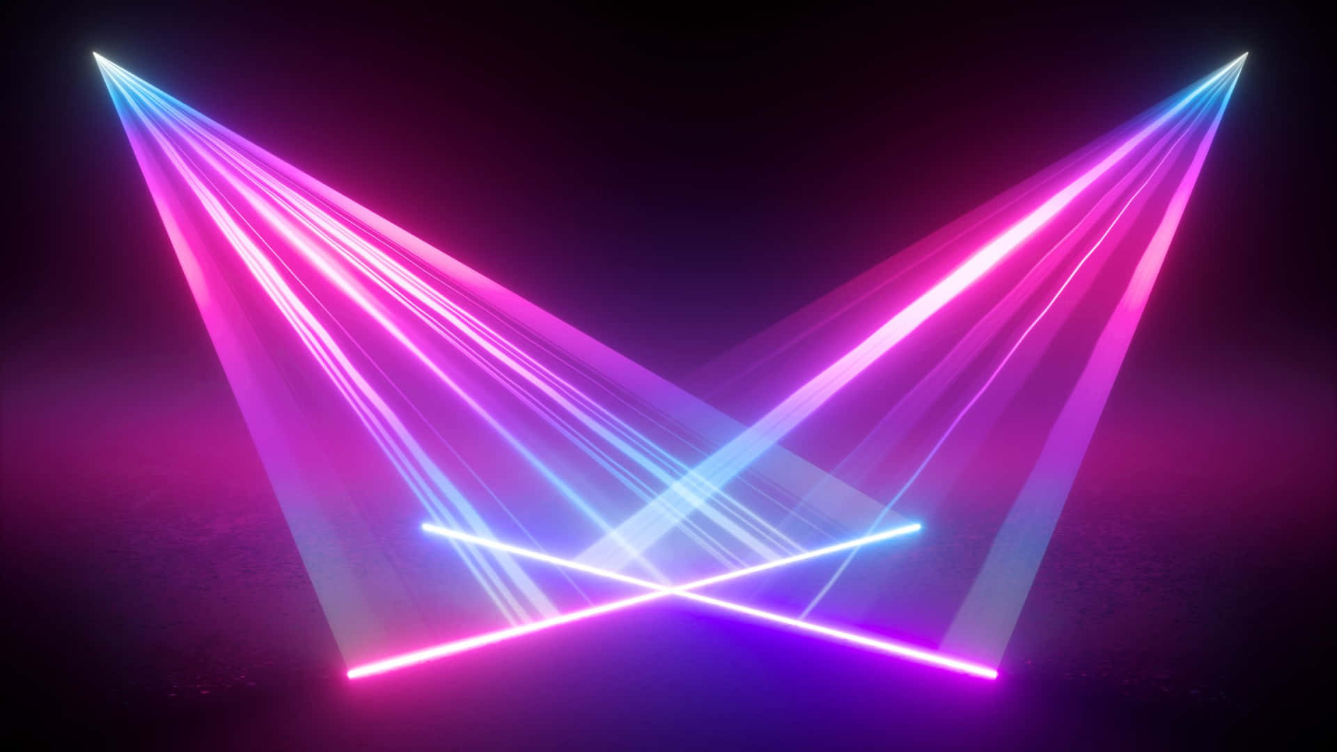 Vibrant Laser Light Show Wallpaper