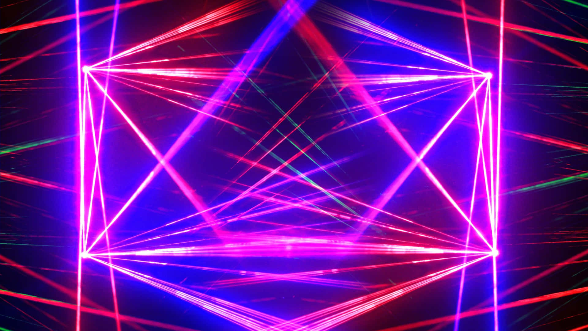 Vibrant Laser Light Show Wallpaper