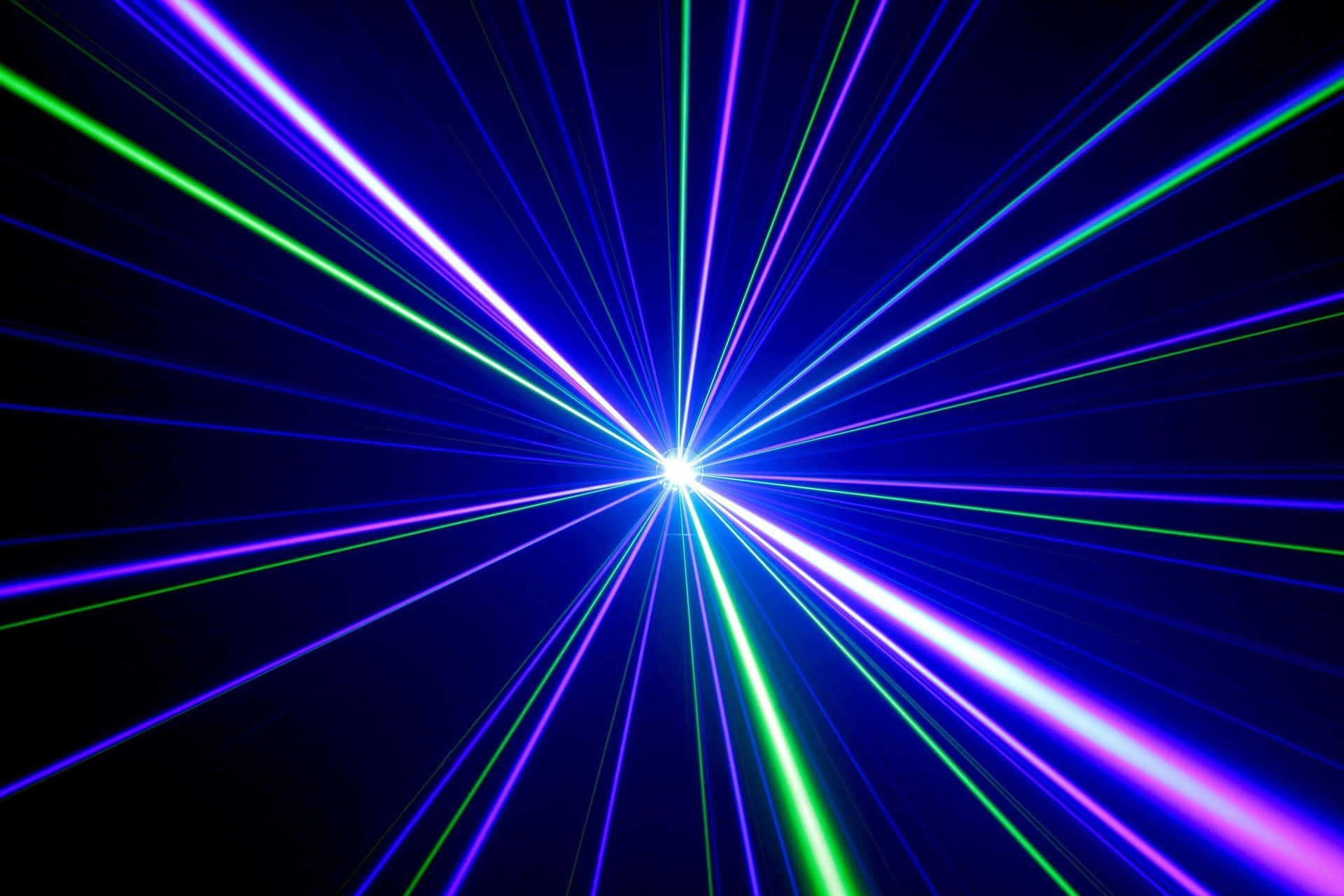 Vibrant Laser Light Show Wallpaper