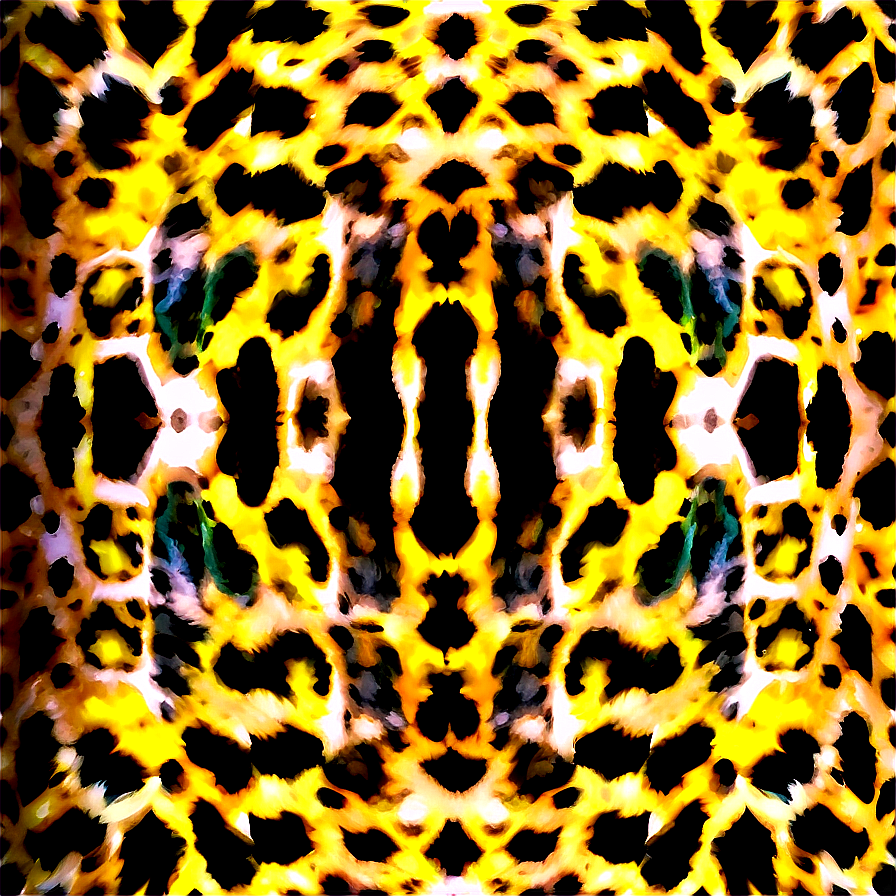 Vibrant Leopard Pattern Png 44 PNG